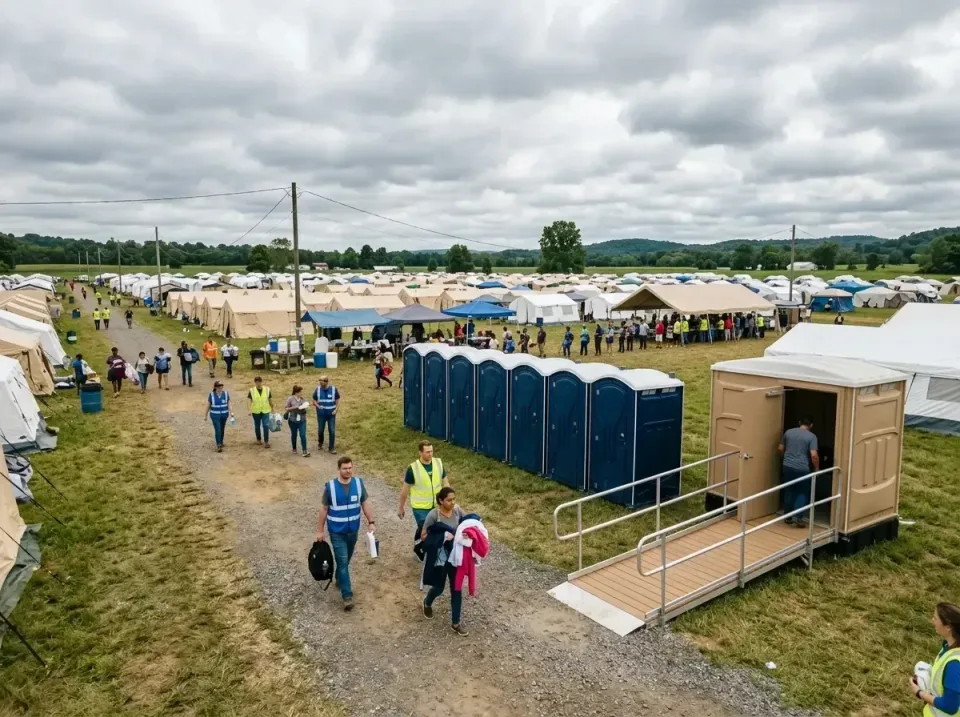 disaster-relief-camp-restrooms-010 — frequently asked questions, Dumpster & Portable Bathrooms Rental in Commerce, OK